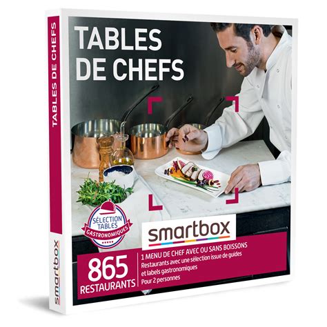 Eau et 1 morceau de brocolis avec le poisson) pas de saveur. Coffret cadeau Gastronomie - Tables de chefs |Smartbox ...