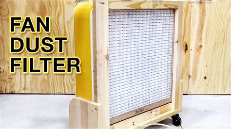 Building A Simple Workshop Dust Filter From Scrap Material Youtube