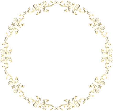 Round Border Frame Png Clip Art Image Gallery Yopriceville High