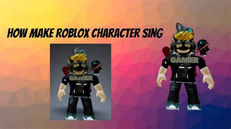 How To Make Roblox Character Singrobloxavatarify Youtube