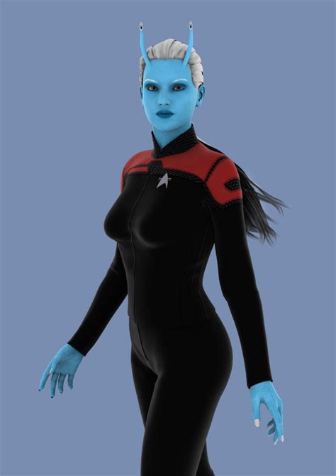 Andorian Shen By Timberoo Star Trek Costume Star Trek Art Star Trek