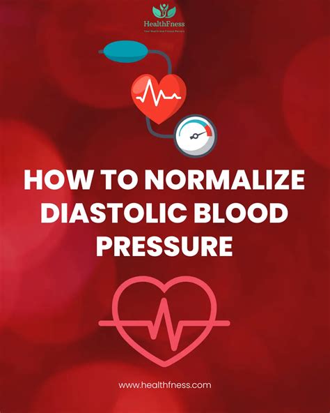 How To Normalize Diastolic Blood Pressure 10 Ways To Lower Diastolic