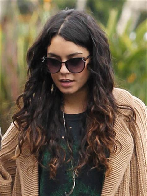 Vanessa hudgens sported a gorgeous, plaited hairstyle on the superstars for hope red carpet in las vegas last night. Vanessa Hudgens snapped with new dip-dyed hair in LA ...