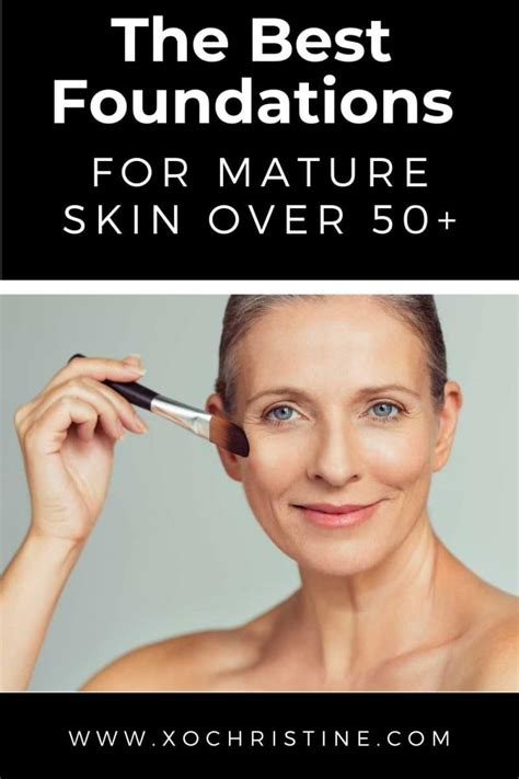 the best foundation for mature skin over 50 2024