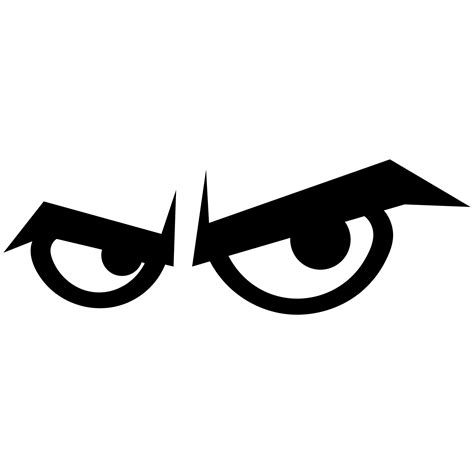 Angry Eyes Clipart Best Images