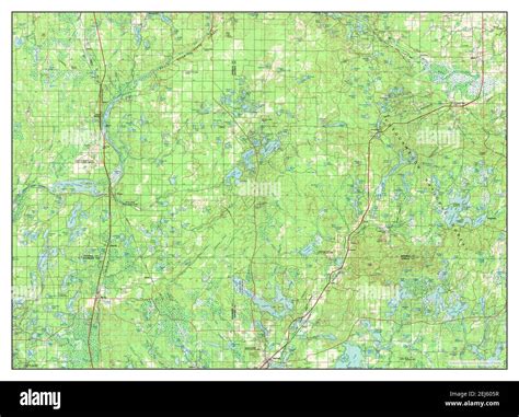 Solon Springs Wisconsin Map Hi Res Stock Photography And Images Alamy