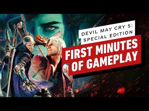 The First 8 Minutes Of Devil May Cry 5 Special Edition Vergil 4K