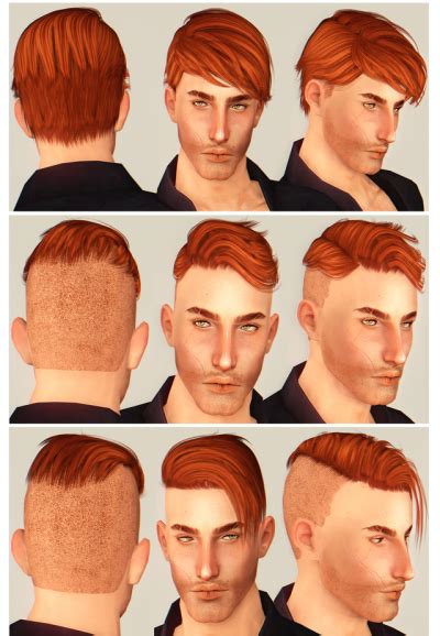 Anto Atreus Hairstyle Sims Hair Sims 4 Hair Male Mens
