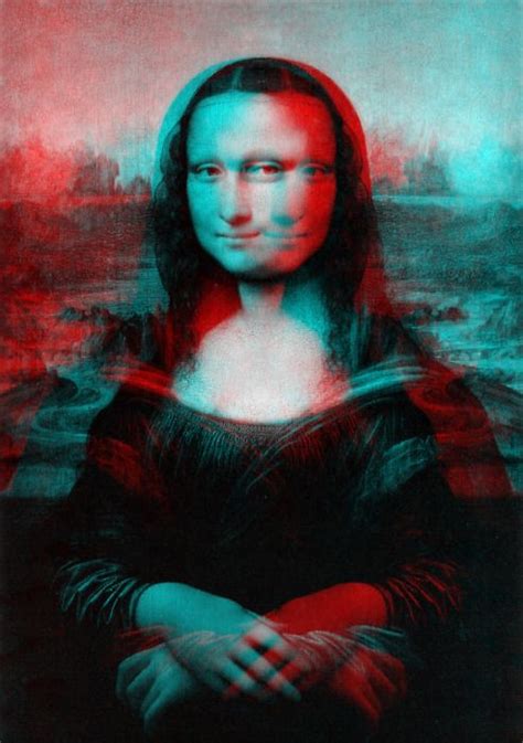 Holographic Mona Lisa Mona Lisa Mona Lisa Smile
