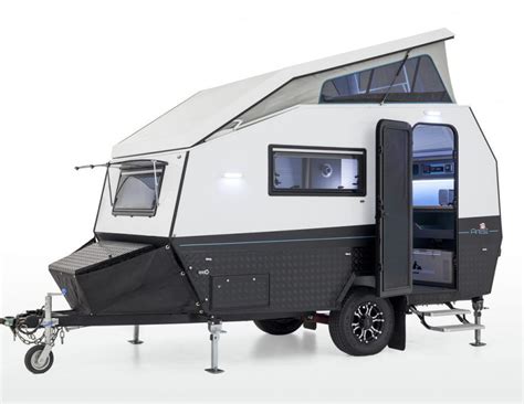 Go Anywhere Camper Pops Up For More Space Small Camping Trailer