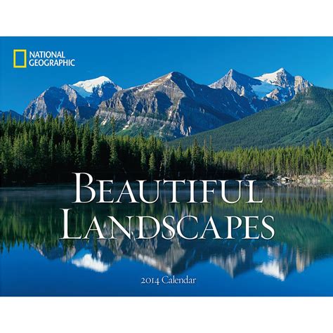 2014 National Geographic Beautiful Landscapes Wall Calendar National