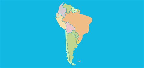 South American Map Game Amargo Marquita