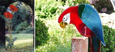 Glas im garten > > > glasstelen, gartenstelen, glasstelen für den aussenbereich glaskunst am haus paramentik > > > > > links zu videos über meine arbeiten. Glaskunst Schmitz - Creativ100.de