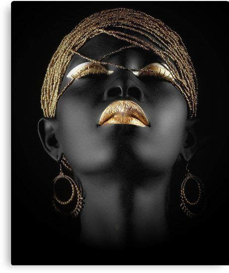 African Queen Canvas Print For Sale By Johnnyssandart Black Women