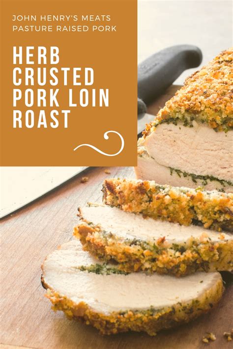 Herb Crusted Pork Loin Roast Recipe Card SexiezPix Web Porn