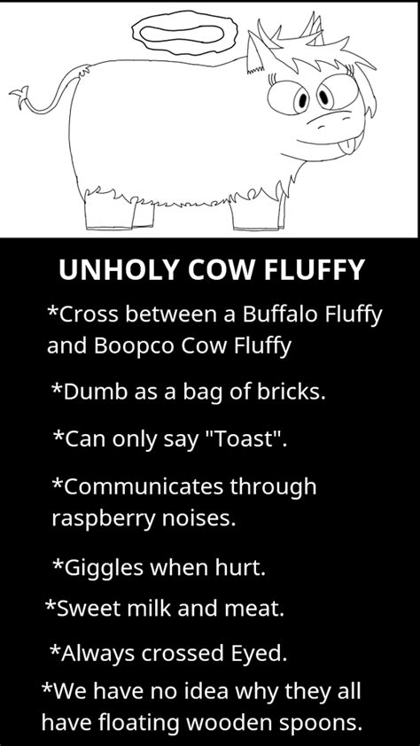 Unholy Cow Fluffy By Bunnybunnyhops Fluffy Image Self Posting