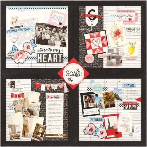 Class board 2021, philadelphia, pennsylvania. Framed 2021 Vision Board with CTMH • Persnickety Prints