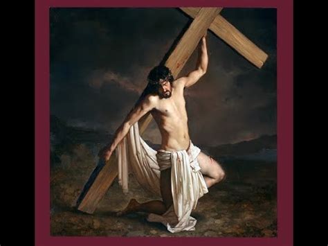 Via Crucis II stazione Gesù è caricato della croce YouTube