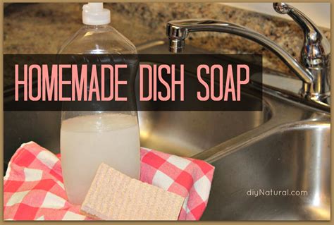 Homemade Dish Soap This Natural Diy Dish Soap Is Simple And Effective