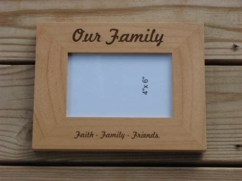 Laser Engraved Wood Picture Frame Our By Timbercreekcountry