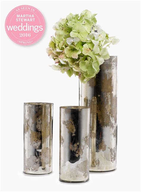 Our Large Mercury Glass Vases Add An Antique Touch To Any Space Great