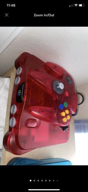 Nintendo 64 Launch Edition Watermelon Red Console For Sale Online Ebay