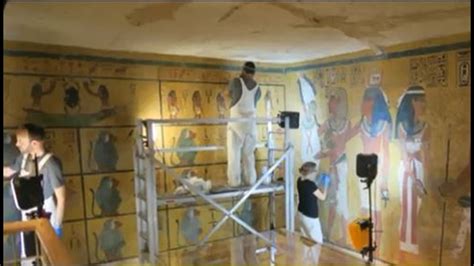 king tut s tomb unveiled after being restored to its ancient splendor