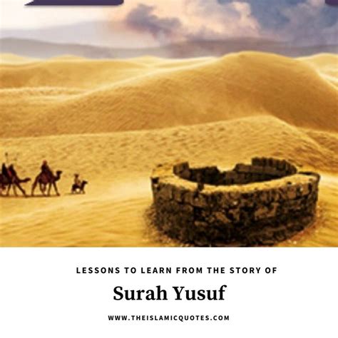 Important Lessons From The Story Of Prophet Yusuf As
