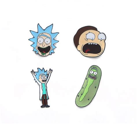 Rick And Morty Pins Rick And Morty Dainty Doll Morty