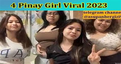 Watch 4 Pinay Girl Viral 2023 Check 4 Sekawan Original Viral Video