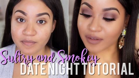 Spring Date Night Makeup Tutorial Mauve Sultry Smokey Eye Youtube