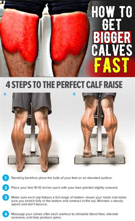 How To Get Bigger Calves Video And Guide