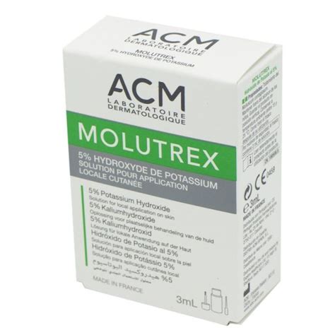 Acm Molutrex 3ml Molluscum Contagiosum Solution Dhydrode De