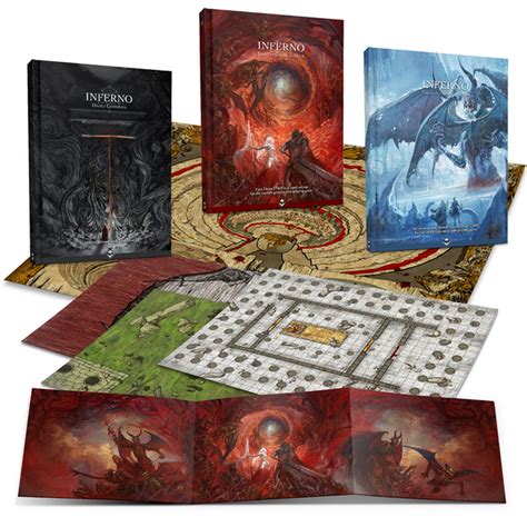 Inferno Dantes Guide To Hell For 5e By Acheron Games Map Pack