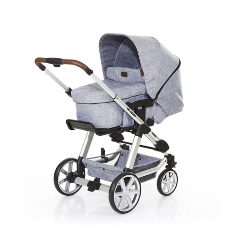 Extremely robust, can take up to 22 kg maximum weight, yet surprisingly light and compact design; ABC Design Turbo 4 stroller - Buy at kidsroom | Strollers