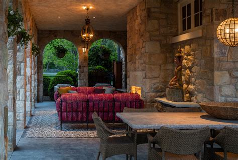 French Country House Traditional Patio New York By Hobbs Inc
