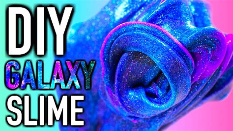 How To Make Galaxy Slime With Tide Detergent Glue Borax Youtube