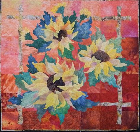 Sunflowers By Charlottehickman 2011 Houston Quilt Festival Photo By