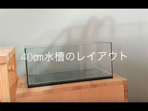 Hal ini ditunjukkan pada gambar foto 10r yang diperjelas pada gambar. 【40㎝小型水槽のレイアウト①】40㎝ nano tank AQUASCAPE How I made it ① - YouTube