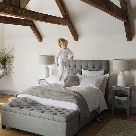 Richmond Wool Bed Beds The White Company White Wooden Bed Bed