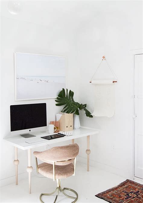 Do It With Style Minimalistic Home Office Home Office Clean Modern