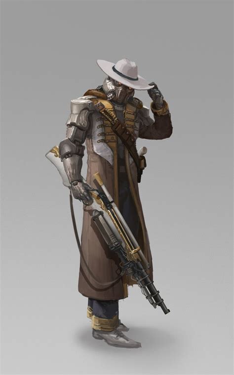 Artstation Maoden Zhangs Submission On Wild West Character Design