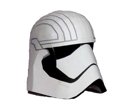 Capitan Phasmas Helmet Star Wars Diy 11 Full Scale Life Size
