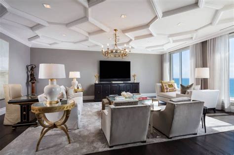 Here's a tutorial to make basement ceilings…always an issue. 23 Stunning Coffered Ceiling Ideas - Chrissy Marie Blog