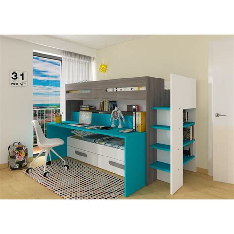 Ikea has filled the homes of millions families all around the world. BO10 Twin Bunk Bed with Desk and Underbed Drawers