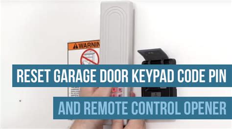 It is also good practice to periodically change your garage entry code to ensure your home and belongings are secure. How To Change Garage Door Code Clicker