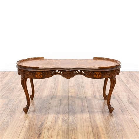 You can easily place this table in your living room, bedroom, or study room. This victorian coffee table is featured in a solid wood ...