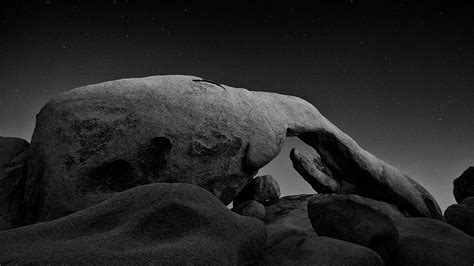 Arch Rock Under The Stars Joshua Tree National Park 3 Photograph By