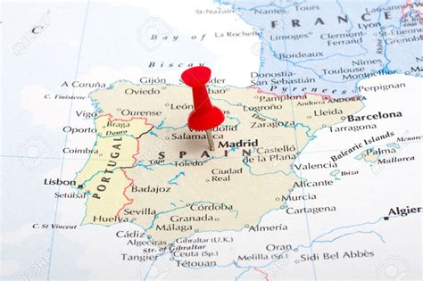 Madrid Spain Map Imsa Kolese