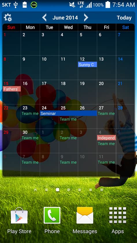 Calendar Widgetsappstore For Android